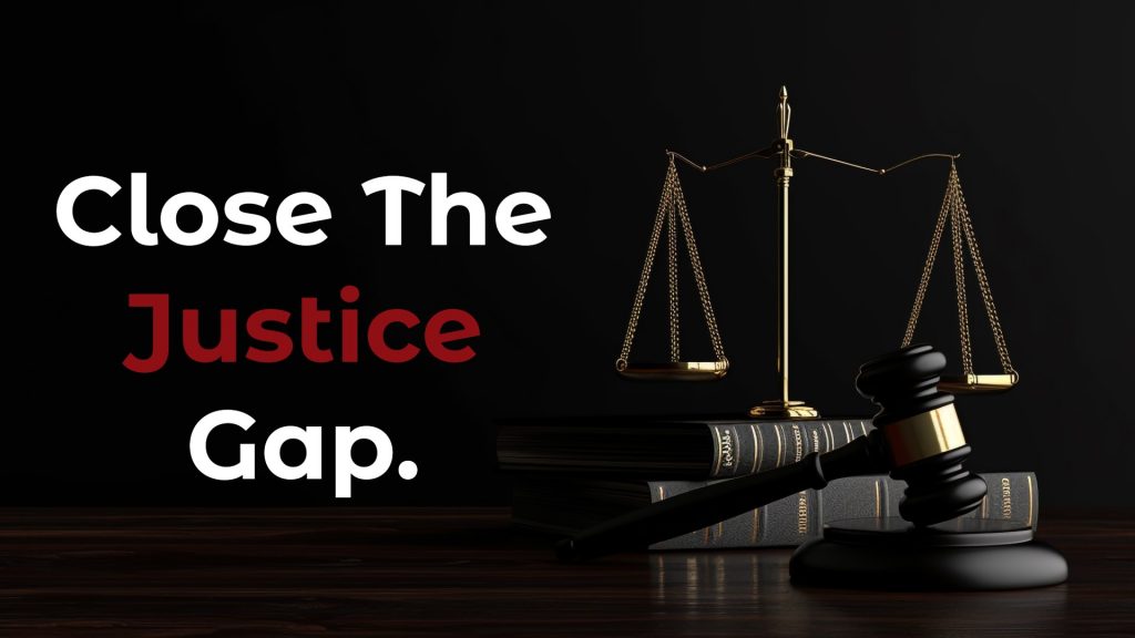 close the justice gap